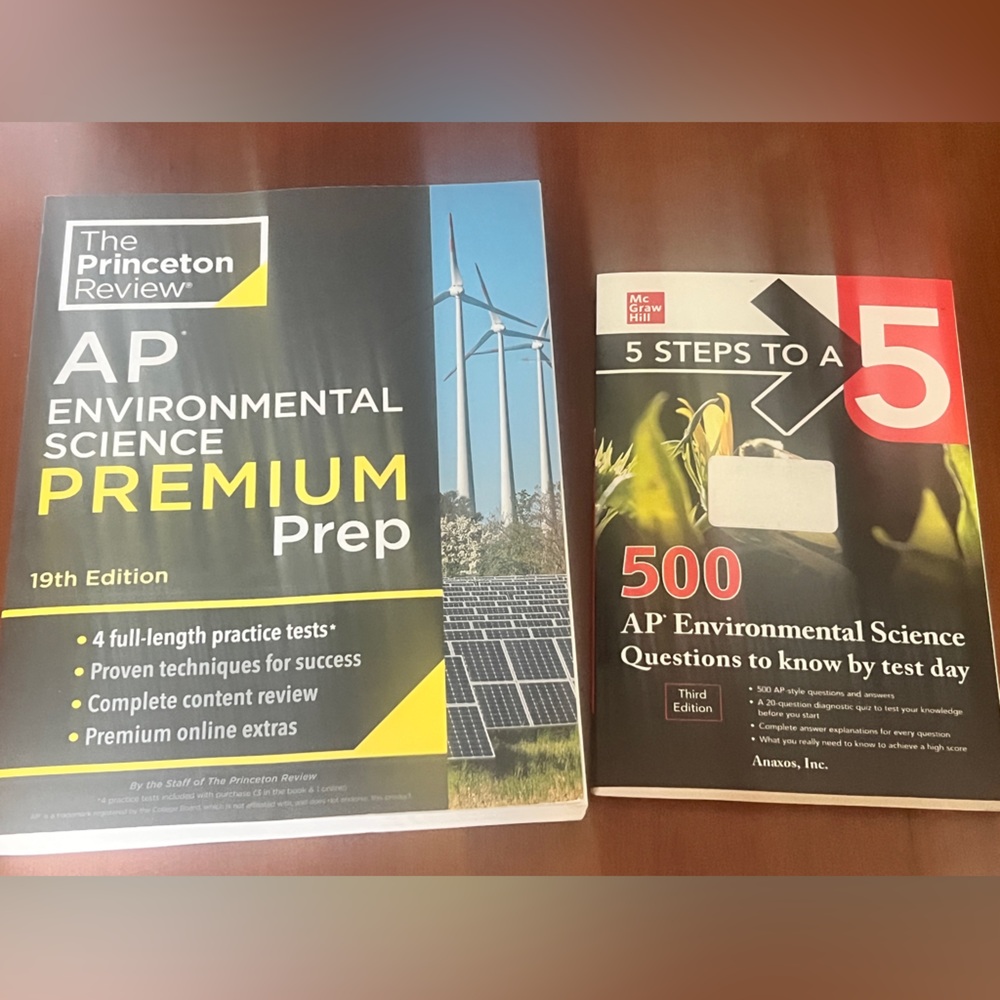 NEW AP Environmental Science Prep Books